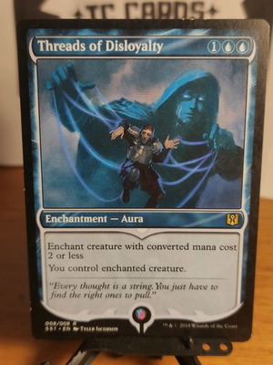 Threads of Disloyalty Magic the Gathering card