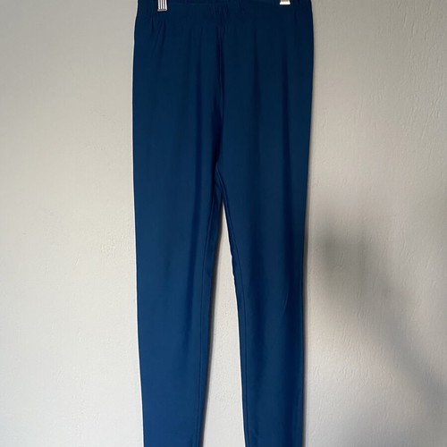 PCP Jaqueline Matte Leggings One Size Like New Blue Petrol