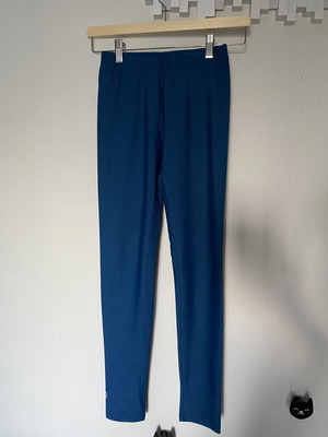 PCP Jaqueline Matte Leggings One Size Like New Blue Petrol