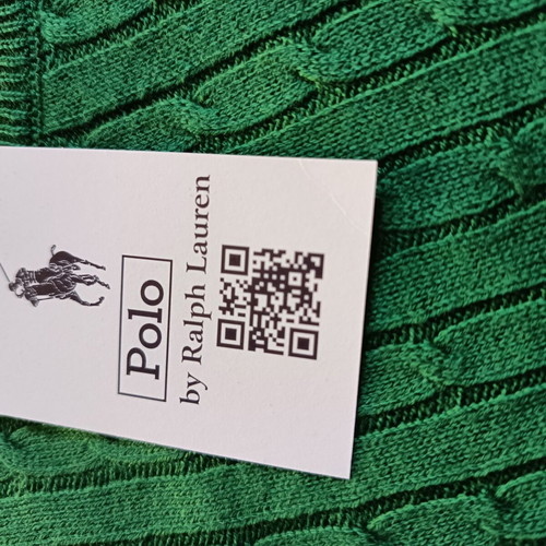 Ralph Lauren Knit Polo Size L New With Tags Green