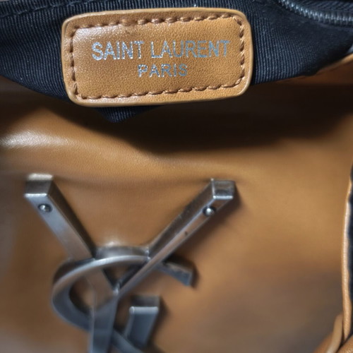 Yves Saint Laurent Mombasa hobo shoulder bag tan leather like new