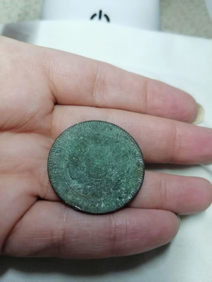 Νόμισμα Dos Centavos Αργεντινής 1891 μεταχειρισμένο