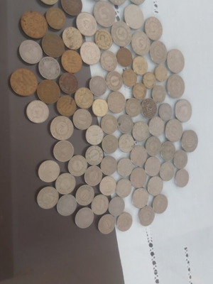 Συλλογή νομισμάτων Γιουγκοσλαβίας μεταχειρισμένη, πακέτο ~87 δηναρίων και παρά