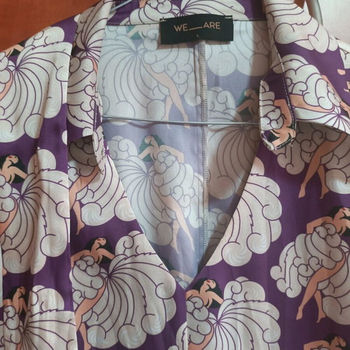 WE R maxi satin dress like new, size L