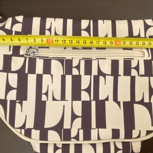 Elle Crossbody Waist Bag like new, beige pattern