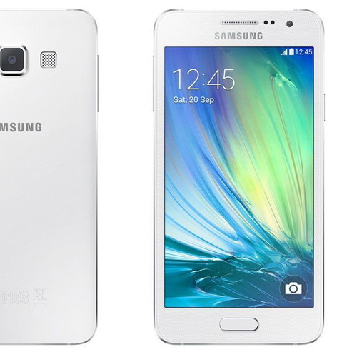 Samsung Galaxy A3 white pearl like new with memory card