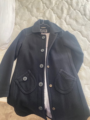 Παλτό Pepe Jeans μεταχειρισμένο, μαύρο, μέγεθος M
