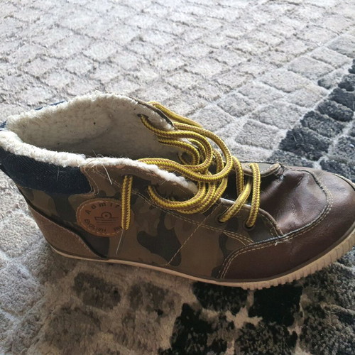 Admiral kids boots used, brown, size 34