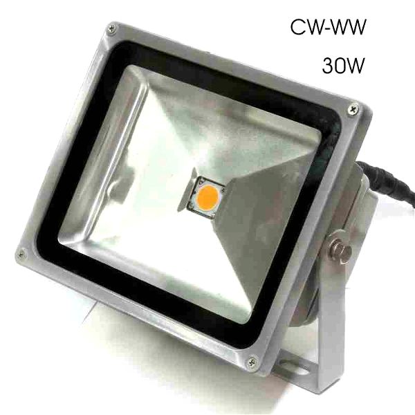 provoleas LED steganos CW/WW 30W/230V (diathesima 23 tmch CW ke 50 tmch WW)
