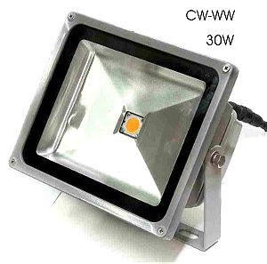 Προβολέας LED στεγανός CW/WW 30W/230V (διαθέσιμα 23 τμχ CW και 50 τμχ WW)