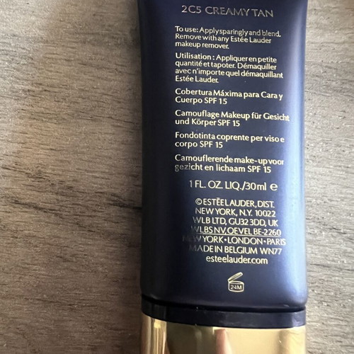 Double Wear Maximum Cover foundation shade 2C5 like new