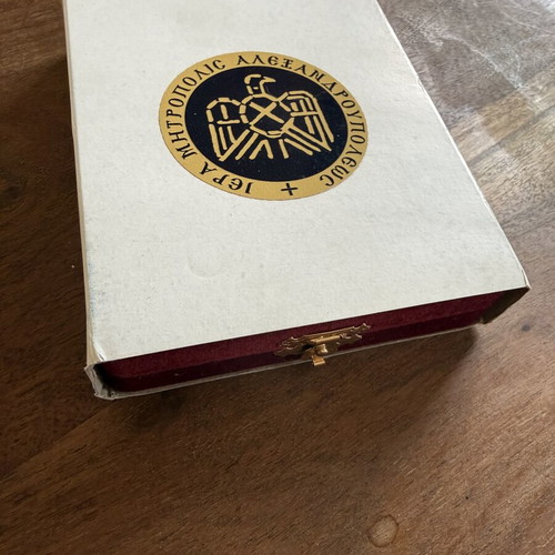 Ecumenical Patriarchate commemorative medal with case