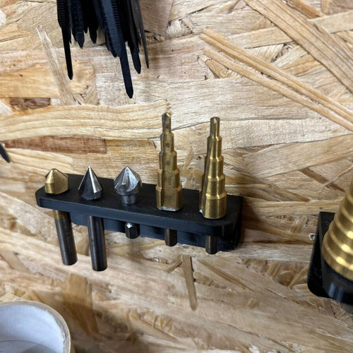 3D Printed Base for Conical Drill Bits Set of 4 & 5 Positions New