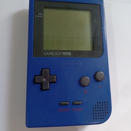 Game Boy Pocket console with Pokémon Red, Nintendo handheld
