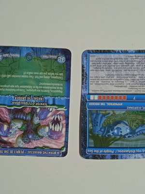 Monsuno cards used, pack