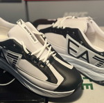 Emporio Armani shoes for men new, casual, black and white