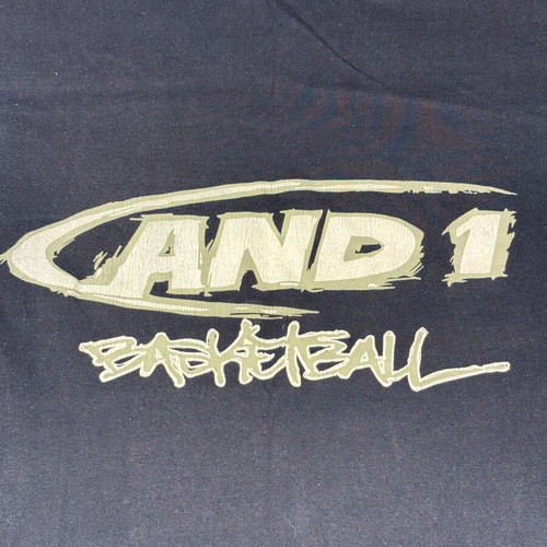 AND1 Men's Navy T-shirt used, size Small
