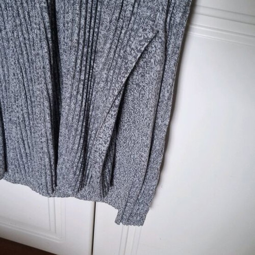 H&M women's grey ankle-length dress like new size M