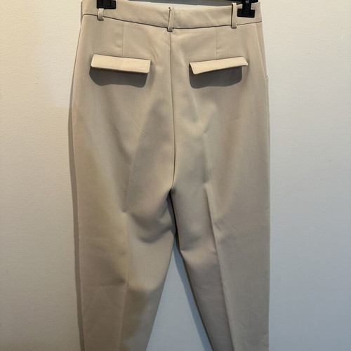 Zara beige fabric pants like new, size M 38 10