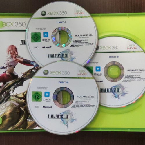 Final Fantasy XIII video game for Xbox 360 like new