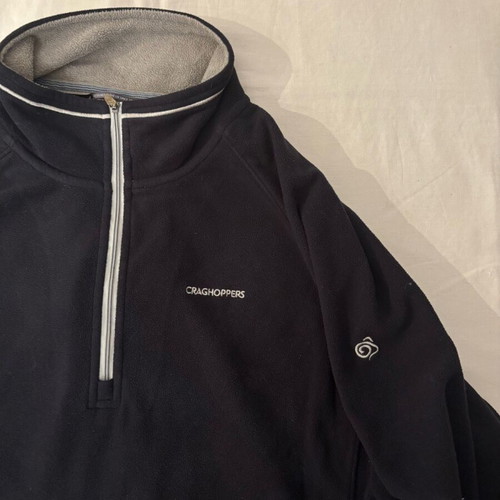 Craghoppers black quarter zip fleece like new