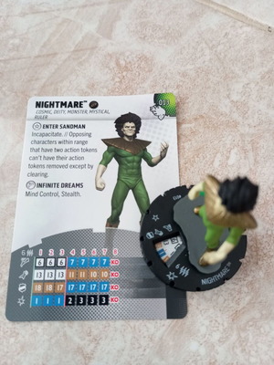 Heroclix Wheels Of Vengeance Nightmare καινούργιο