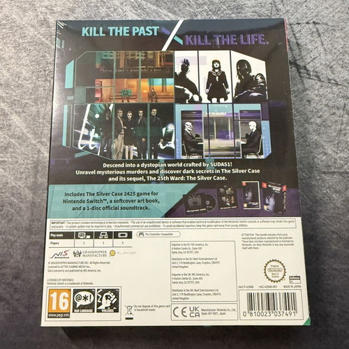 The Silver Case 2425 Deluxe Edition Nintendo Switch new sealed