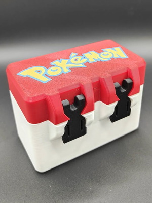Pokémon Deck Box καινούργιο, χωράει 100-110 κάρτες με κλείσιμο SnapLock