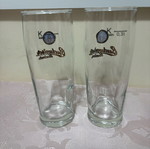 Budweiser two glasses new