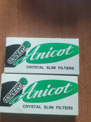 Crystal slim filters new, pack of 2
