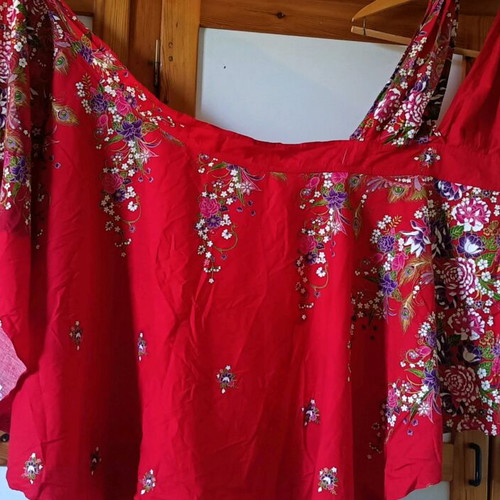 Sakura dress like new, Japanese style jinbei/yukata, cotton
