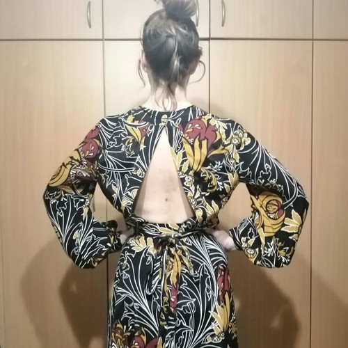 Φόρεμα Zara Medium κρουαζέ εξώπλατο καινούργιο μαύρο