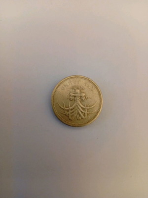 British Pound 1985 used