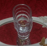 Art Nouveau Vannes le Chatel Nautilus Shell Crystal Candy Dish