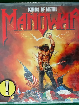Manowar Kings of Metal CD μεταχειρισμένο