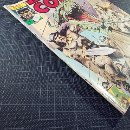 Conan the Barbarian No 5 comic magazine used, Greek edition 1985