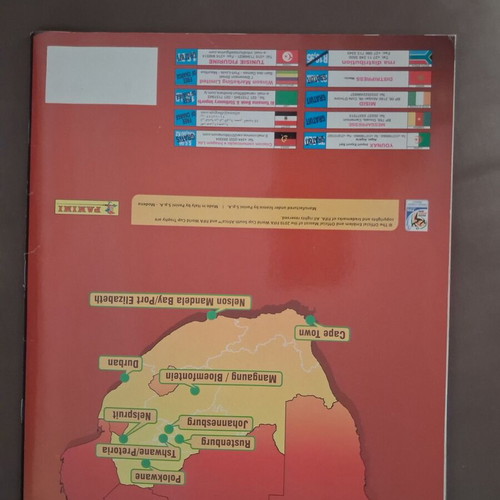 Panini Africa 2010 World Cup sticker album used, complete