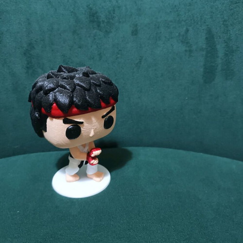 3D Printed Street Fighter Ryu Figure new