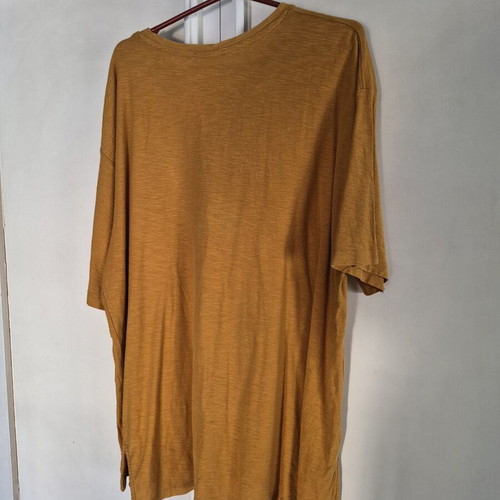 Zara T-shirt, yellow, size S-M