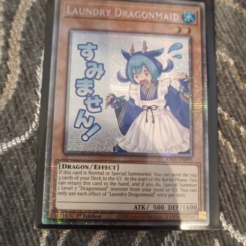 Laundry Dragonmaid (V.2 - Starlight Rare) like new