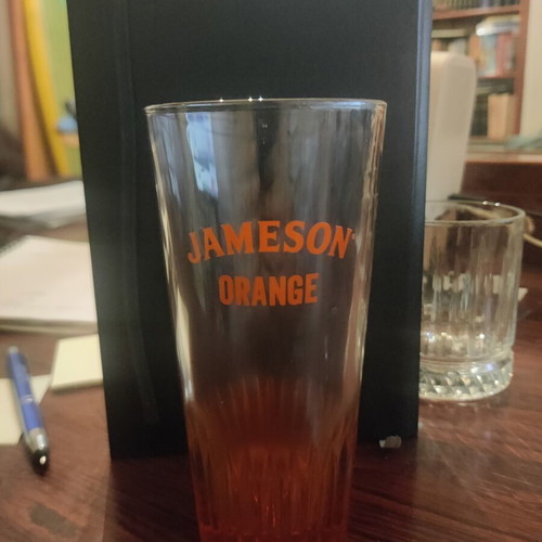Jameson collectible glass new condition