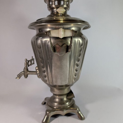 Electric samovar used, height 37cm