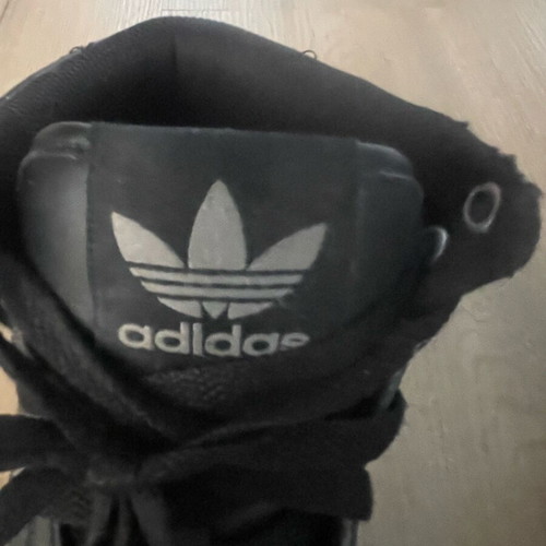 Adidas kids boots size 36.5 used, black
