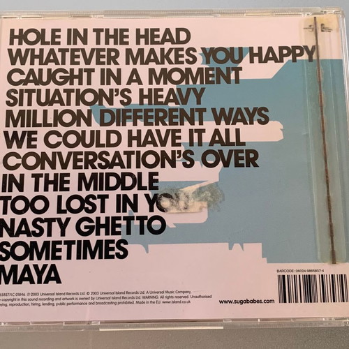 Sugababes Three CD album used, pop