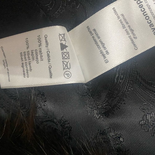 Rabbit fur vest like new, soya concept small and medium