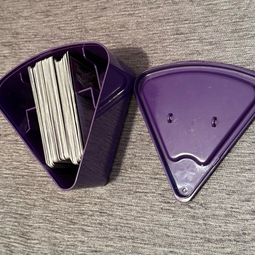 Trivial Pursuit Genus Bite Edition and Goal card games used