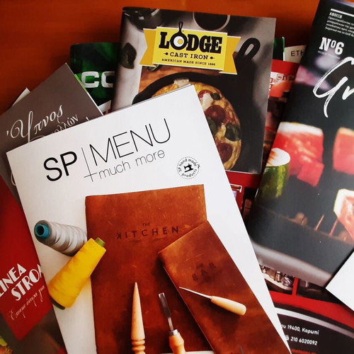 Set of professional catering and home goods catalogs 2020 used