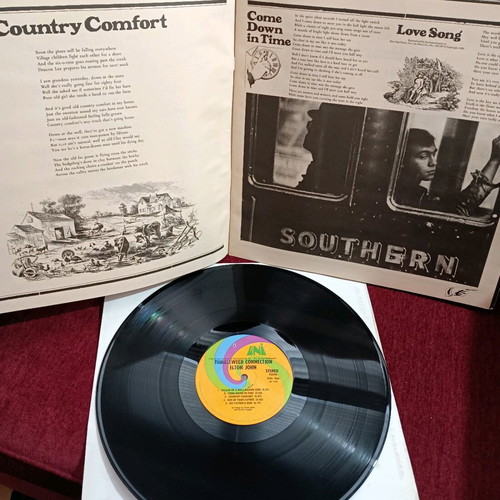 Elton John Tumbleweed Connection record used, rock