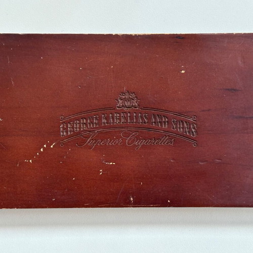 Karelia tobacco box lid used