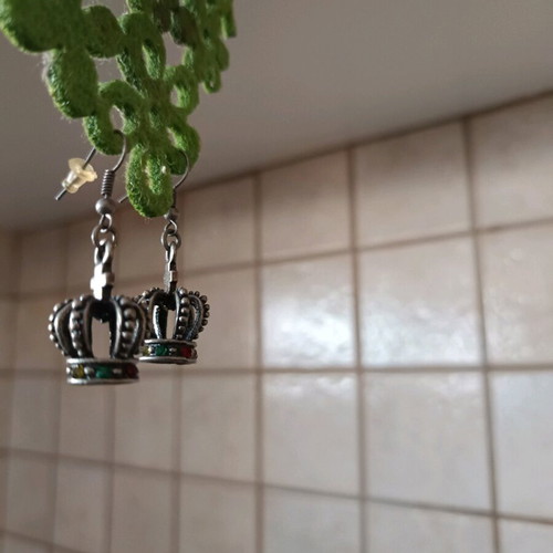 Women's earrings used